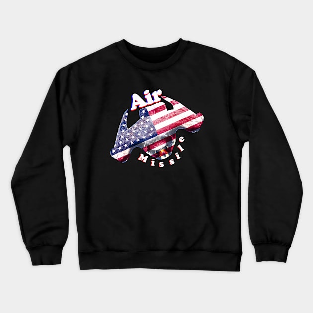 Air Missile 04 Crewneck Sweatshirt by Proway Design